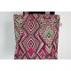 Fuchsia Cotton Handbag - Women's Handmade bags