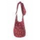 Bordeaux floral handmade shoulder bag collection 2018