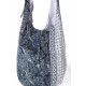 Grey-Blue handmade shoulder bag collection 2018
